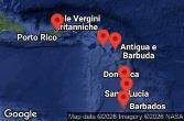 Porto Rico, Saint Vincent e Grenadine, Saint Lucia, Martinica, Antigua e Barbuda, Saint Kitts e Nevis, Hong Kong