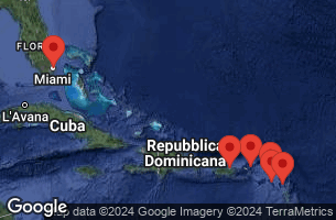 Porto Rico, Saint-Barthélemy, Antigua e Barbuda, Saint Kitts e Nevis, Isole Vergini britanniche, Stati Uniti