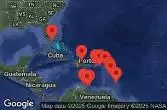 Stati Uniti, Rep. Dominicana, Dominica, Barbados, Guadalupa, Isole Vergini americane, Porto Rico, Aruba, Curaçao, Isole BES, Sint Maarten, Isole Vergini britanniche