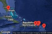 Porto Rico, Antigua e Barbuda, Anguilla, Isole Vergini britanniche, Isole Vergini americane, Stati Uniti