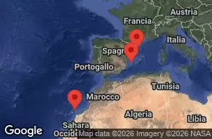 EXPLORA I - trasa 5 nocy podróż z: Arrecife (Lanzarote) w dniu 21/03/2026 - Spagna, Marocco