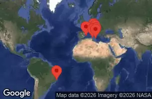 EXPLORA I - trasa 8 nocy podróż z: Barcelona w dniu 31/08/2026 - Spagna, Tunisia, Malta, Italia, Portogallo