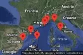 Italia, Monaco, Francia, Spagna, Stati Uniti