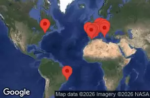 EXPLORA I - trasa 21 nocy podróż z: Barcelona w dniu 12/10/2026 - Spagna, Francia, Italia, Portogallo, Marocco