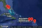 Porto Rico, Saint Kitts e Nevis, Isole Vergini britanniche, Saint-Barthélemy, Bahamas, Stati Uniti, Emirati Arabi Uniti
