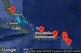 Stati Uniti, Rep. Dominicana, Sint Maarten, Guadalupa, Saint Kitts e Nevis, Porto Rico