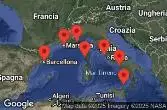 Italia, Francia, Monaco, Spagna, Grecia