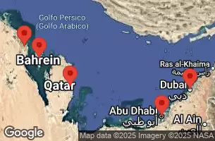 EXPLORA I - trasa 6 nocy podróż z: Dubai w dniu 22/01/2028 - Emirati Arabi Uniti, Bahrein, Qatar, Arabia Saudita, Porto Rico