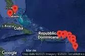 Stati Uniti, Isole Vergini britanniche, Guadalupa, Antigua e Barbuda, Porto Rico, Saint Kitts e Nevis, Martinica, Saint-Martin, Isole Vergini americane