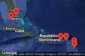 Stati Uniti, Isole Vergini britanniche, Guadalupa, Antigua e Barbuda, Porto Rico