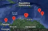 Colombia, Panama, Curaçao, Isole BES, Martinica, Barbados
