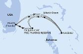 Miami,Nassau,Ocean Cay,Miami,Nassau,Ocean Cay,Miami