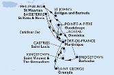 Fort de France,Pointe-a-Pitre,Bridgetown,Kingstown,Castries,Saint George,Fort de France,Pointe-a-Pitre,St John s,Philipsburg,Roseau,Basseterre,Fort de France