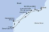 Paranagua,Itajai,Ilhabela,Rio de Janeiro,Buzios,Ilha Grande,Paranagua