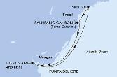 Santos,Balneario Camboriu,Punta Del Este,Buenos Aires,Santos
