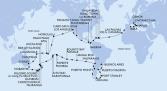 Argentina,Falkland Islands (Malvinas),Chile,Pitcairn,French Polynesia,Cook Islands,New Zealand,Australia,New Caledonia,Vanuatu,Samoa,American Samoa,United States,Mexico,Costa Rica,Panama,Dominican Republic,Virgin Islands,Netherlands Antilles,Spain,Italy