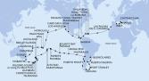 Argentina,Falkland Islands (Malvinas),Chile,Pitcairn,French Polynesia,Cook Islands,New Zealand,Australia,New Caledonia,Vanuatu,Samoa,American Samoa,United States,Mexico,Costa Rica,Panama,Dominican Republic,Virgin Islands,Netherlands Antilles,Spain,Italy