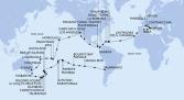 Chile,Pitcairn,French Polynesia,Cook Islands,New Zealand,Australia,New Caledonia,Vanuatu,Samoa,American Samoa,United States,Mexico,Costa Rica,Panama,Dominican Republic,Virgin Islands,Netherlands Antilles,Spain,Italy,France