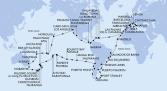 Spain,Gibraltar,Morocco,Cape Verde,Brazil,Argentina,Falkland Islands (Malvinas),Chile,Pitcairn,French Polynesia,Cook Islands,New Zealand,Australia,New Caledonia,Vanuatu,Samoa,American Samoa,United States,Mexico,Costa Rica,Panama,Dominican Republic,Virgin Islands,Netherlands Antilles,Italy,France