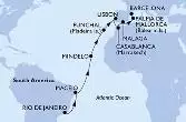 Brazil,Cape Verde,Portugal,Morocco,Spain