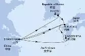 Shanghai,Kagoshima,Fukuoka,Shanghai,Busan,Fukuoka,Shanghai