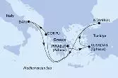Greece,Turkiye,Italy