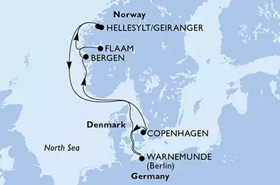 Germany, Norway, Denmark