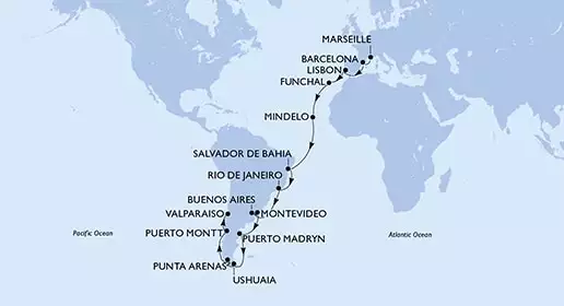 France,Spain,Portugal,Cape Verde,Brazil,Argentina,Uruguay,Chile
