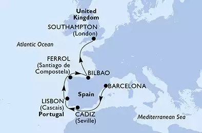 Spain,Portugal,United Kingdom