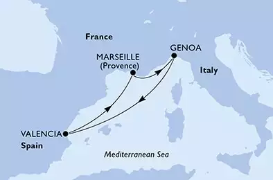 Genoa,Valencia,Marseille,Genoa