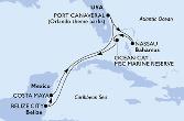 Port Canaveral,Nassau,Ocean Cay,Belize City,Costa Maya,Port Canaveral