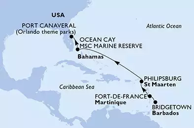 Barbados,Martinique,Netherlands Antilles,Bahamas,United States