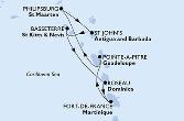  MSC SEASIDE od 26/02/2023 do 05/03/2023 podróż z: Pointe-a-Pitre, Guadeloupe