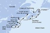 New York,Newport,Boston,Saint John,Halifax,Charlottetown,Sydney,Portland,New York