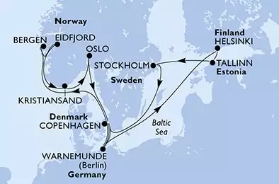 Denmark,Germany,Finland,Estonia,Sweden,Norway