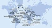 Civitavecchia,Genoa,Marseille,Barcelona,Palma de Mallorca,Siracusa,Valletta,Limassol,Haifa,Haifa,Port Said,Alexandria,Suez Canal North,Suez Canal South,Sharm El-Sheikh,Safaga,Aqaba,Jeddah,Jeddah,Mombasa,Zanzibar,Port Victoria,Port Louis,La Possession,Portuguese Island,Durban,Port Elizabeth,Cape Town,Cape Town,Walvis Bay,Walvis Bay,Jamestown,Rio de Janeiro,Rio de Janeiro,Salvador,Belem,Fazendinha,Manaus,Manaus,Santarem,Fazendinha,Castries,Bridgetown,Fort de France,Puerto Plata,Ocean Cay,Miami,Miami,New York,New York,Newport,Halifax,Sydney,Charlottetown,Quebec,Quebec,Quebec,Nuuk,Nuuk,Isafjordur,Reykjavik,Reykjavik,Belfast,Liverpool,Southampton