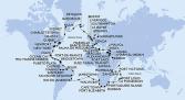 Genoa,Marseille,Barcelona,Palma de Mallorca,Siracusa,Valletta,Limassol,Haifa,Haifa,Port Said,Alexandria,Suez Canal North,Suez Canal South,Sharm El-Sheikh,Safaga,Aqaba,Jeddah,Jeddah,Mombasa,Zanzibar,Port Victoria,Port Louis,La Possession,Portuguese Island,Durban,Port Elizabeth,Cape Town,Cape Town,Walvis Bay,Walvis Bay,Jamestown,Rio de Janeiro,Rio de Janeiro,Salvador,Belem,Fazendinha,Manaus,Manaus,Santarem,Fazendinha,Castries,Bridgetown,Fort de France,Puerto Plata,Ocean Cay,Miami,Miami,New York,New York,Newport,Halifax,Sydney,Charlottetown,Quebec,Quebec,Quebec,Nuuk,Nuuk,Isafjordur,Reykjavik,Reykjavik,Belfast,Liverpool,Southampton,Le Havre,IJmuiden,Warnemunde