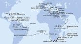 Genoa,Marseille,Barcelona,Palma de Mallorca,Siracusa,Valletta,Limassol,Haifa,Haifa,Port Said,Alexandria,Suez Canal North,Suez Canal South,Sharm El-Sheikh,Safaga,Aqaba,Jeddah,Jeddah,Mombasa,Zanzibar,Port Victoria,Port Louis,La Possession,Portuguese Island,Durban,Port Elizabeth,Cape Town,Cape Town,Walvis Bay,Walvis Bay,Jamestown,Rio de Janeiro,Rio de Janeiro,Salvador,Belem,Fazendinha,Manaus,Manaus,Santarem,Fazendinha,Castries,Bridgetown,Fort de France,Puerto Plata,Ocean Cay,Miami,Miami