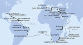 Barcelona,Palma de Mallorca,Siracusa,Valletta,Limassol,Haifa,Haifa,Port Said,Alexandria,Suez Canal North,Suez Canal South,Sharm El-Sheikh,Safaga,Aqaba,Jeddah,Jeddah,Mombasa,Zanzibar,Port Victoria,Port Louis,La Possession,Portuguese Island,Durban,Port Elizabeth,Cape Town,Cape Town,Walvis Bay,Walvis Bay,Jamestown,Rio de Janeiro,Rio de Janeiro,Salvador,Belem,Fazendinha,Manaus,Manaus,Santarem,Fazendinha,Castries,Bridgetown,Fort de France,Puerto Plata,Ocean Cay,Miami,Miami