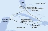  MSC SEASCAPE od 10/02/2024 do 17/02/2024 podróż z: Miami, United States