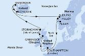  MSC VIRTUOSA od 03/06/2023 do 17/06/2023 podróż z: Southampton,United Kingdom