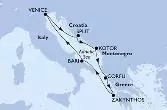 Italy,Croatia,Montenegro,Greece