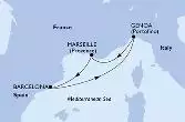 Marseille,Barcelona,Genoa,Marseille
