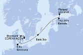 Kiel,Copenhagen,Tallinn,Helsinki
