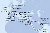 United Kingdom,France,Spain,Italy,Greece,Egypt,Jordan,Oman,United Arab Emirates