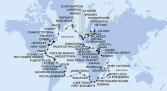 Spain,Italy,Malta,Cyprus,Israel,Egypt,Jordan,Saudi Arabia,Kenya,Tanzania,Seychelles,Mauritius,Reunion,Mozambique,South Africa,Namibia,St. Helena,Brazil,Saint Lucia,Barbados,Martinique,Dominican Republic,Bahamas,United States,Canada,Greenland,Iceland,United Kingdom,France,Netherlands,Germany,Poland,Lithuania,Latvia,Estonia,Finland,Sweden,Denmark