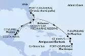 Port Canaveral,Ocean Cay,Ocean Cay,Costa Maya,Cozumel,Port Canaveral,Ocean Cay,Philipsburg,St John s,Fort de France