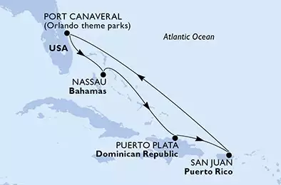 United States,Bahamas,Dominican Republic,Puerto Rico