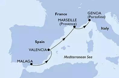Malaga,Valencia,Marseille,Genoa