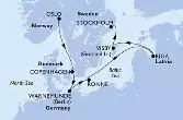 Oslo,Copenhagen,Warnemunde,Ronne,Riga,Visby,Stockholm